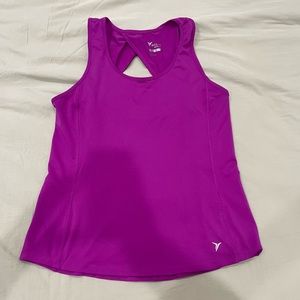 Old Native Active purple tank top